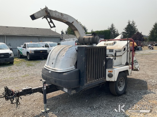 (Tacoma, WA) 2009 Vermeer Corporation BC1500 Chipper (15in Drum) Runs & Operates