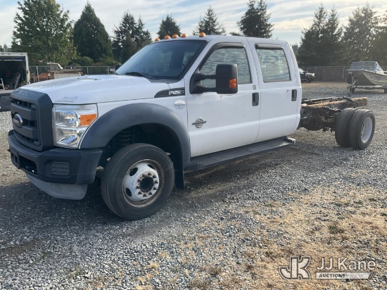 (Eatonville, WA) 2013 Ford F-550 Crew-Cab Chassis Runs & Moves