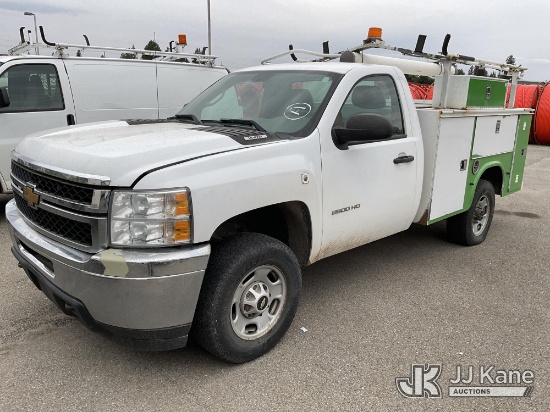 (Hayden, ID) 2013 Chevrolet Silverado 2500HD Enclosed Service Truck Runs & Moves) (Transmission/Driv
