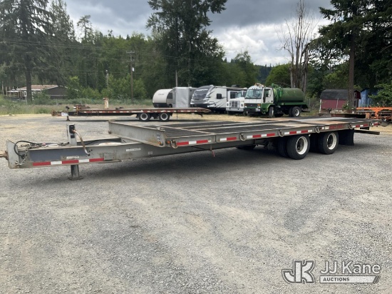 (Eatonville, WA) 2012 Lowe 20TDT-2-4 T/A Tagalong Equipment Trailer