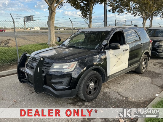 (Dixon, CA) 2016 Ford Explorer Police 4-Door Sport Utility Vehicle Runs & Moves)(Interior Defects-No