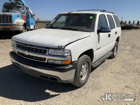 (Dixon, CA) 2002 Chevrolet Tahoe 4-Door Sport Utility Vehicle Pickup Truck Runs & Moves
