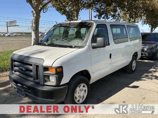 (Dixon, CA) 2011 Ford Econoline Van Runs & Moves) (Wrong Catalytic Converter