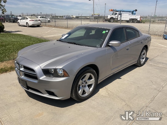 (Dixon, CA) 2014 Dodge Charger Police 4-Door Sedan Runs & Moves Vehicle previously used with a 'col