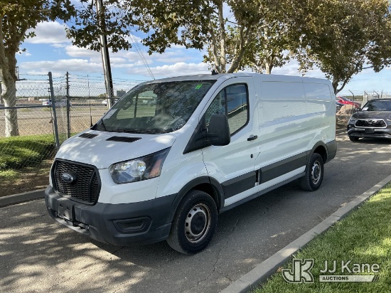 (Dixon, CA) 2021 Ford Transit 250 Van Low Roof w/Sliding Pass. 130-in. Cargo Van Runs & Moves)(Refer