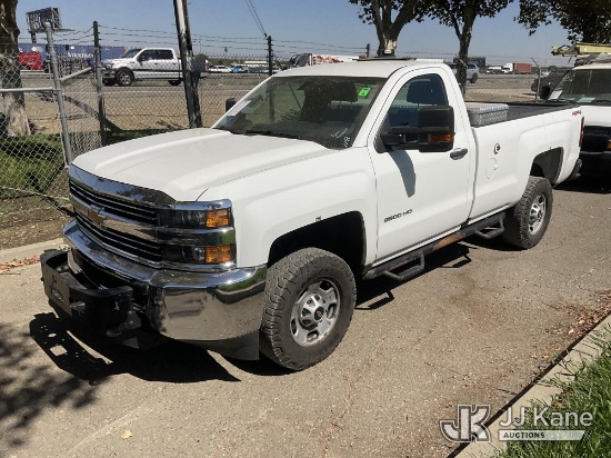 (Dixon, CA) 2017 Chevrolet Silverado 2500HD Work Truck Pickup Truck Runs & Moves