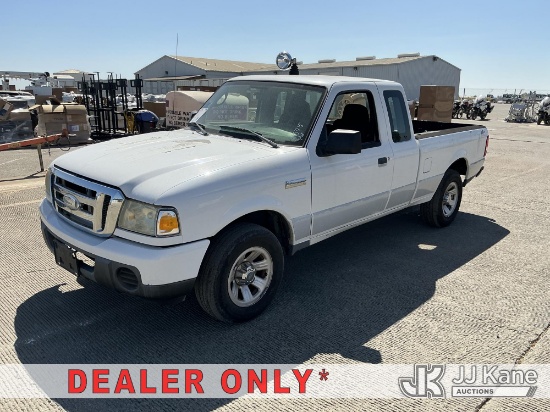 (Dixon, CA) 2009 Ford Ranger Extended-Cab Pickup Truck Runs & Moves)(Low Tread-Front Tires