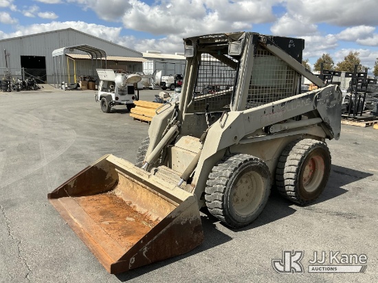(Dixon, CA) New Holland LX665 Rubber Tired Skid Steer Loader Runs, Moves & Does Not Operate)(Hydraul
