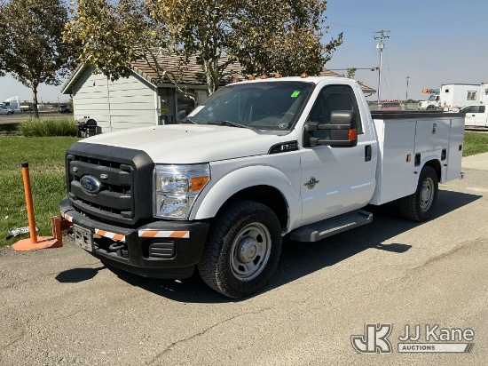(Dixon, CA) 2013 Ford F-350 SD Service Truck Runs & Moves