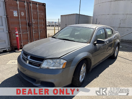 (Dixon, CA) 2013 Dodge Avenger SE 4-Door Sedan Engine Runs, Does Not Move) (Drivetrain/Transmission