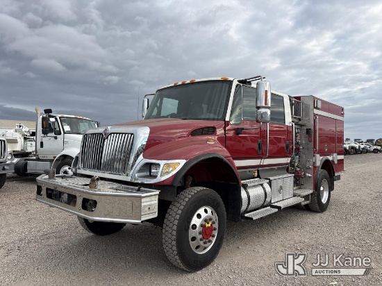 (Dixon, CA) 2007 International 7400 Fire Truck Runs & Moves