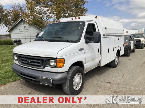 (Dixon, CA) 2007 Ford Econoline E-350 Super Duty Cargo Van Runs & Moves) (Engine Performance Concern