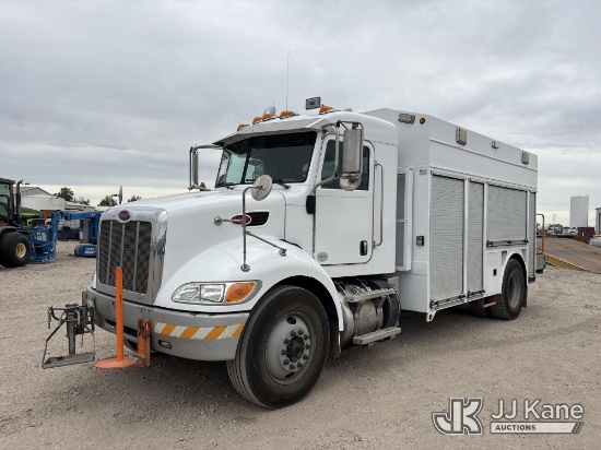 (Dixon, CA) 2013 Peterbilt 337 Enclosed Service Truck Runs & Moves