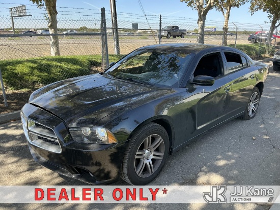 (Dixon, CA) 2013 Dodge Charger Police 4-Door Sedan Runs & Moves) (Collision Issues-Extensive Rear En