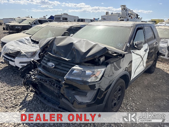 (Dixon, CA) 2018 Ford Explorer Police 4-Door Sport Utility Vehicle Not Running, Conditions Unknown,
