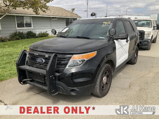 (Dixon, CA) 2015 Ford Explorer Police 4-Door Sport Utility Vehicle Runs & Moves)( Interior Defect-No