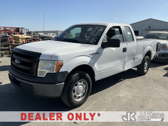 (Dixon, CA) 2013 Ford F-150 Extended-Cab Pickup Truck Runs & Moves)(Brake System Non-Operational-No