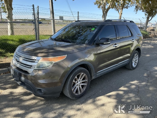 (Dixon, CA) 2015 Ford Explorer 4-Door Sport Utility Vehicle Runs & Moves (Vehicle previously used wi