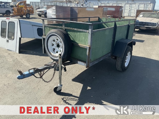 (Dixon, CA) S/A Tagalong Trailer No VIN) (Bill Of Sale Only