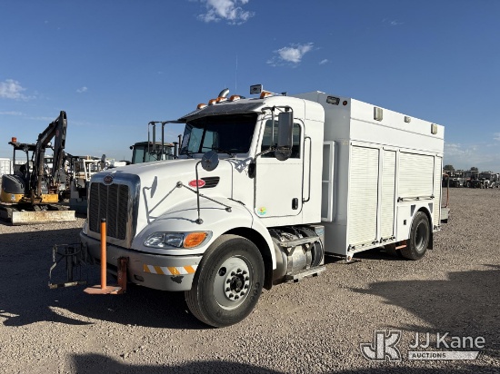 (Dixon, CA) 2013 Peterbilt 337 Enclosed Service Truck Runs & Moves