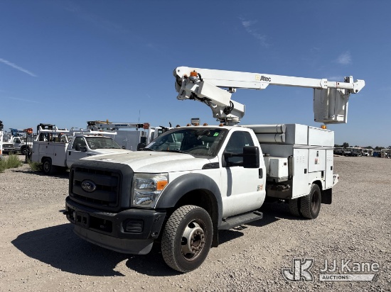 (Dixon, CA) Altec AT200-A, Telescopic Bucket Truck mounted behind cab on 2012 Ford F-450 SD Regular