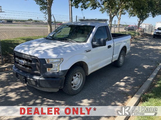 (Dixon, CA) 2015 Ford F-150 Pickup Truck Runs & Moves) (Dash Warning Indicator On, Exterior Defects-