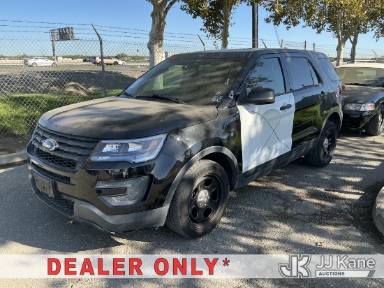 (Dixon, CA) 2017 Ford Explorer Police 4-Door Sport Utility Vehicle Runs & Moves