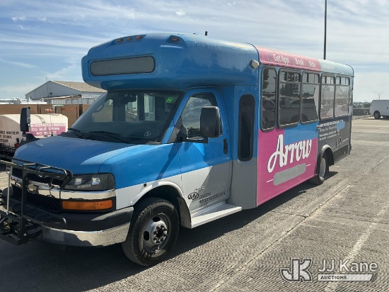 (Dixon, CA) 2014 Chevrolet Express G4500 Bus Runs & Moves