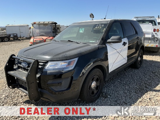(Dixon, CA) 2016 Ford Explorer Police 4-Door Sport Utility Vehicle Not Running, Conditions Unknown,
