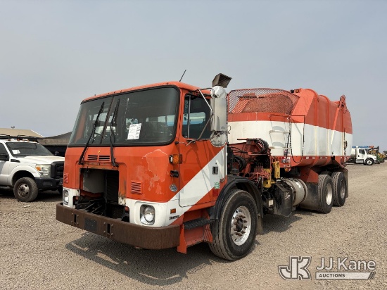 (Dixon, CA) 2012 Autocar Xpeditor Garbage/Compactor Truck Runs, Moves & Operates