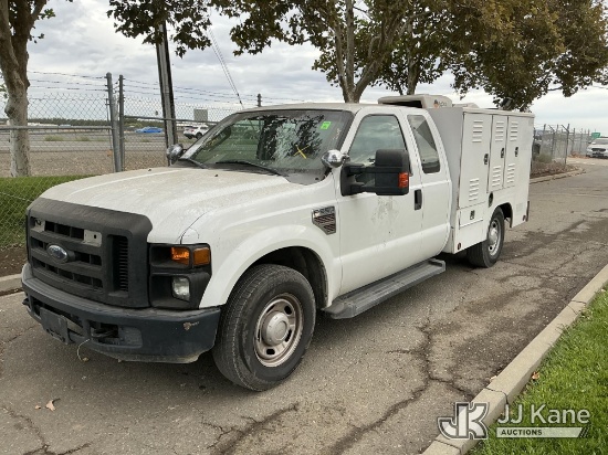 (Dixon, CA) 2010 Ford F-350 SD Service Truck Runs & Moves)(Refer To Photos