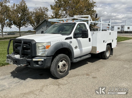 (Dixon, CA) 2011 Ford F-450 SD Service Truck Runs & Moves