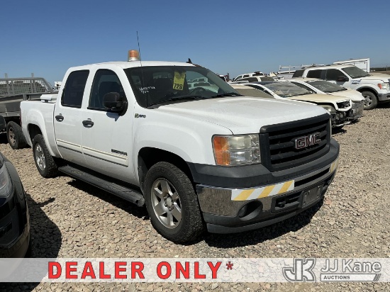 (Dixon, CA) 2013 GMC Sierra Hybrid Crew-Cab Pickup Truck Runs & Moves) (Engine Performance Concerns-