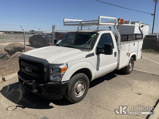 (Dixon, CA) 2016 Ford F-250 SD Service Truck Runs & Moves