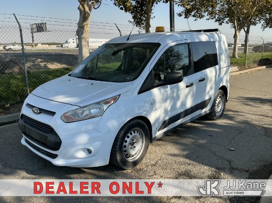 (Dixon, CA) 2014 Ford Transit Connect XLT Mini Cargo Van Runs & Moves)(Dash Warning Indicators On-AB