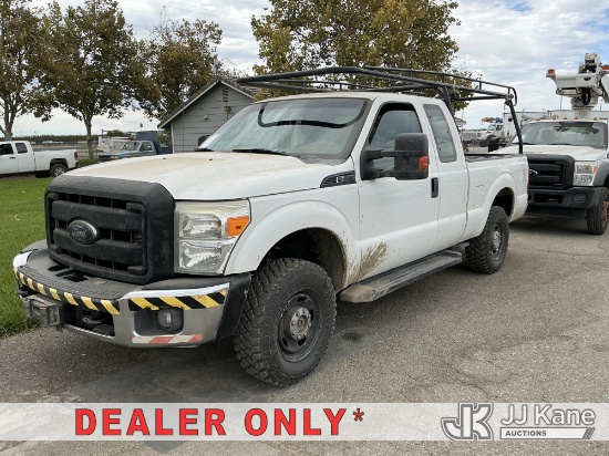 (Dixon, CA) 2013 Ford F-250 SD Extended-Cab Pickup Truck Runs & Moves)(Dash Warning Indicators On, T