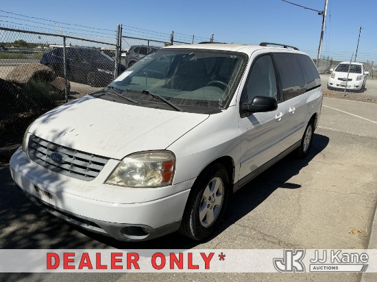 (Dixon, CA) 2004 Ford Freestar Mini Passenger Van Runs & Moves)(Transmission/Drivetrain Performance