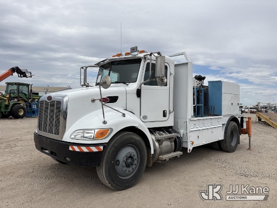 (Dixon, CA) 2014 Peterbilt 337 Mechanics Service Truck Runs & Moves, Outriggers Operate, Crane Missi