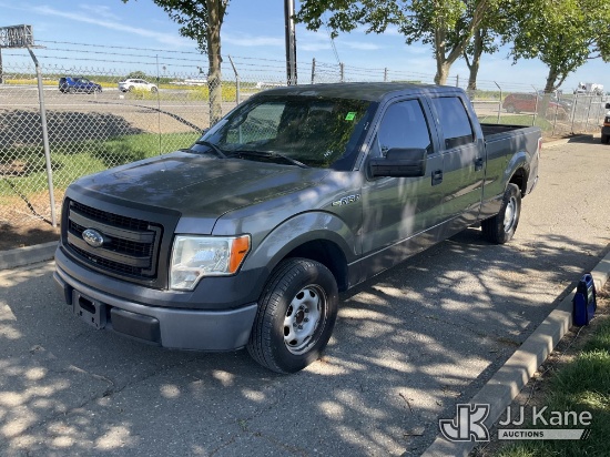 (Dixon, CA) 2014 Ford F-150 Crew-Cab Pickup Truck Runs & Moves(Vehicle previously used with a 'cold