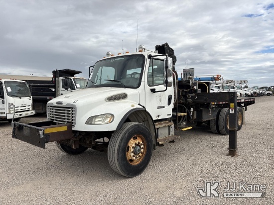 (Dixon, CA) Furukawa Unic Hydraulic Knuckle Boom Crane mounted behind cab on 2006 Freightliner M2 10