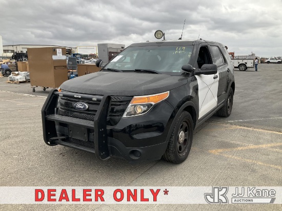 (Dixon, CA) 2015 Ford Explorer Police 4-Door Sport Utility Vehicle Runs & Moves Interior (Defect-No