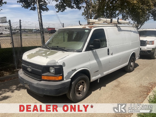 (Dixon, CA) 2006 Chevrolet Express Cargo Van Runs & Moves) (Engine Performance Concerns-Will Not Sta