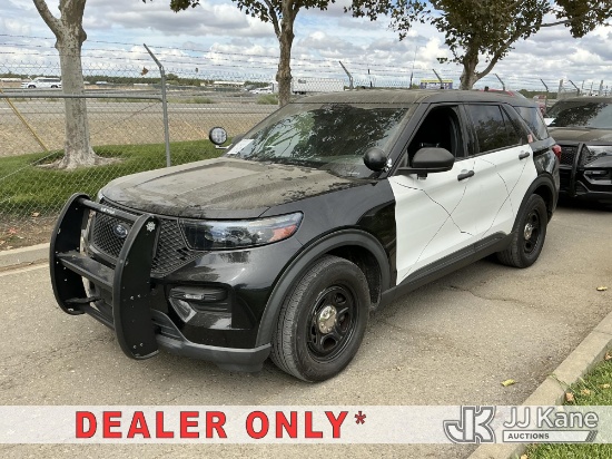 (Dixon, CA) 2021 Ford Explorer Police 4-Door Sport Utility Vehicle Runs & Moves)(Interior Defects-No