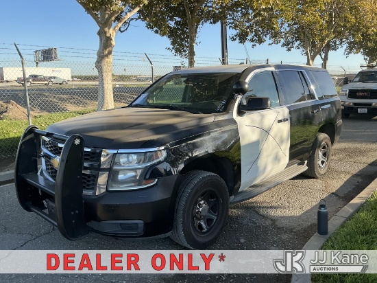 (Dixon, CA) 2015 Chevrolet Tahoe Police 4-Door Sport Utility Vehicle Runs & Moves) (No Rear Seatbelt