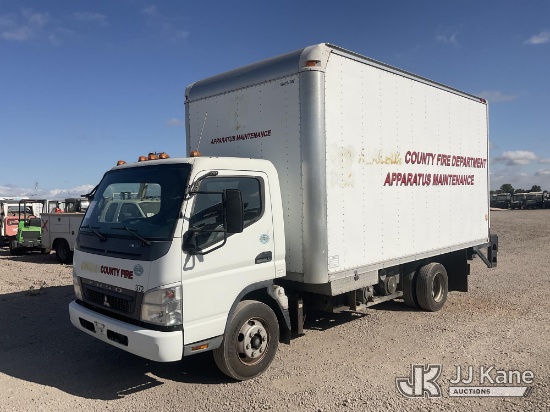 (Dixon, CA) 2008 Mitsubishi Fuso FE85D Van Body Truck Runs & Moves