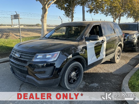 (Dixon, CA) 2016 Ford Explorer Police 4-Door Sport Utility Vehicle Runs & Moves) (Dash Warning Indic
