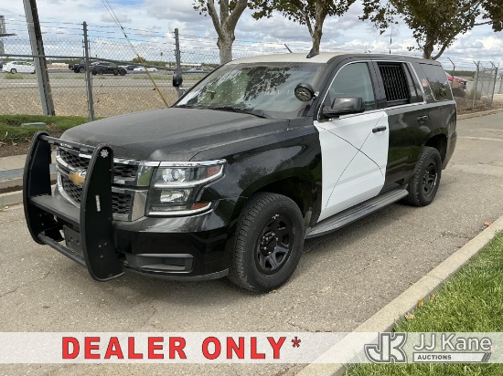 (Dixon, CA) 2016 Chevrolet Tahoe Police 4-Door Sport Utility Vehicle Runs & Moves) (Interior Defects
