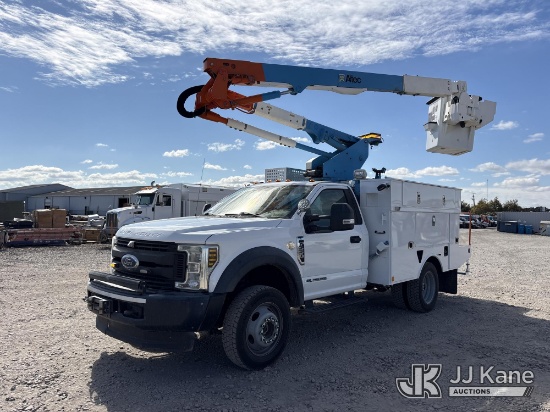 (Dixon, CA) Altec AT40G, Articulating & Telescopic Bucket mounted behind cab on 2018 Ford F-550 Regu