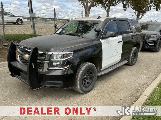 (Dixon, CA) 2016 Chevrolet Tahoe Police 4-Door Sport Utility Vehicle Runs & Moves) (Interior Defects
