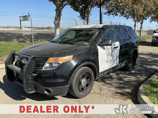 (Dixon, CA) 2014 Ford Explorer Police 4-Door Sport Utility Vehicle Runs & Moves)(Transmission/Drivet